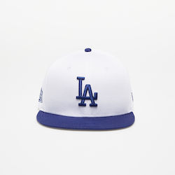 New Era Los Angels Dodgers Crown Patches Snapback Cap White