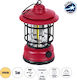 GloboStar Φανάρι Led Επαναφορτιζόμενο για Camping με Φακό 500lm 5W