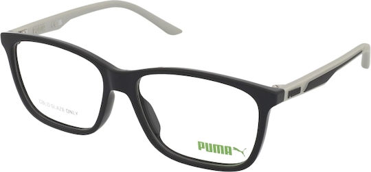 PUMA Kids Acetate Prescription Eyeglass Frames Black PJ0064O 001