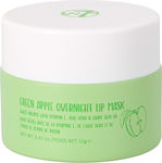 W7 Cosmetics Sweet Dreams Green Apple Μάσκα Χειλιών για Ενυδάτωση Νύχτας 12gr