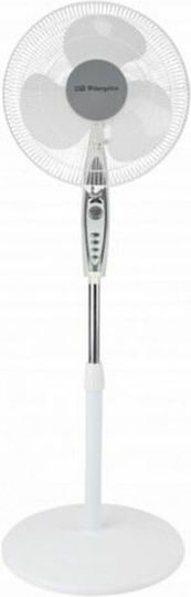 Orbegozo SF 0147 Ventilator Pe Piedestal 50W Diametru 40cm Alb