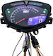 Hyper-X Digitales Motorrad-Tachometer Yamaha Crypton X 135 / T110 - German translation: Yamaha Crypton X 135 / T110