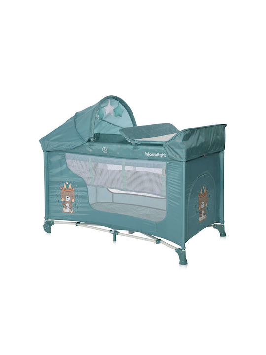 Lorelli Moonlight 2 Playpen 2 Levels with Changing Table Plus Artistic Indian 126x70cm
