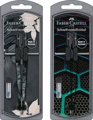 Faber-Castell Urban 2023 Compass in Case Silver (Μiscellaneous colours)