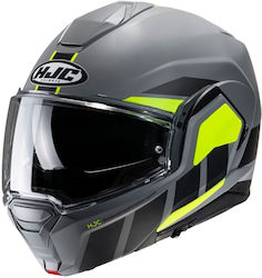 HJC i100 Beis Modular Helmet with Sun Visor ECE 22.06 MC3HSF