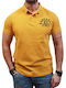 Superdry Vintage Superstate Men's Short Sleeve Blouse Polo Yellow