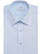 Modern fit shirt Don Hering Navy Blue COTTON ITALIAN COLLAR MONOCHROME ALL DAY, BUSINESS