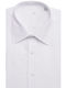 White modern fit shirt Don Hering White COTTON SEMI REX MONOCHROME ALL DAY, BUSINESS