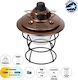 GloboStar Φανάρι Led Επαναφορτιζόμενο για Camping με Φακό 400lm 4W