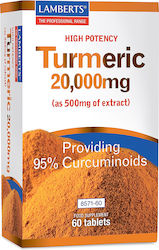 Lamberts Turmeric 20.000mg 60 ταμπλέτες