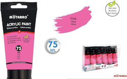 Motarro Acrylic Paint Set Pink 75ml 1pcs 39204894