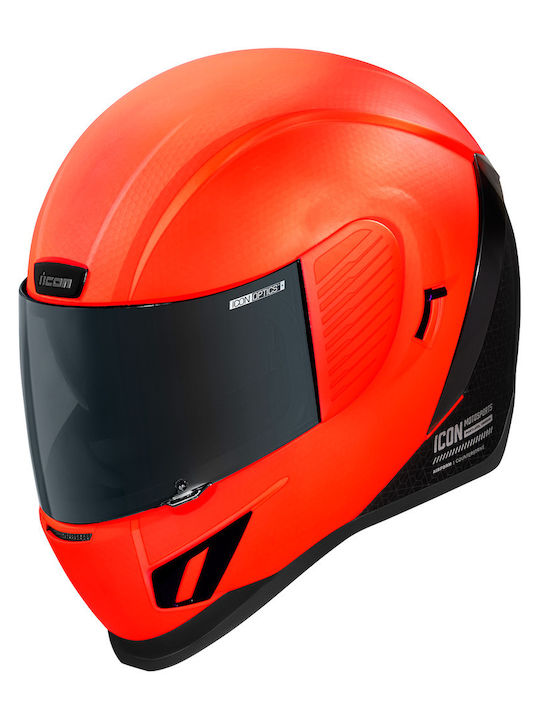Icon Airform Counterstrike Red/Black Motorcycle...