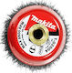 Makita T-01993 Συρματόβουρτσα Καμπάνα με Κοτσίδες για Γωνιακό Τροχό 60mm