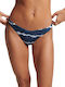 Bikinihosen Slip Blau