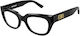 Balenciaga Femei Plastic Rame Ochelari Negru BB...