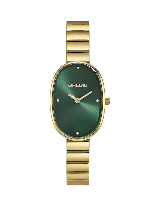 Gregio Aveline Watch with Gold Metal Bracelet