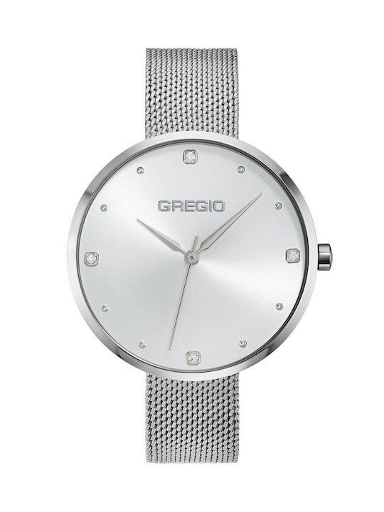 Gregio Belinda Uhr mit Silber Metallarmband