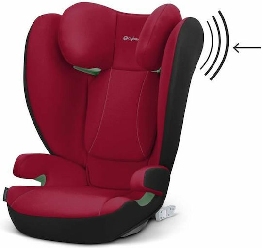 Cybex Solution B I-Fix Καθισματάκι Αυτοκινήτου High-back Booster i-Size με Isofix Dynamic Red 15-50 kg