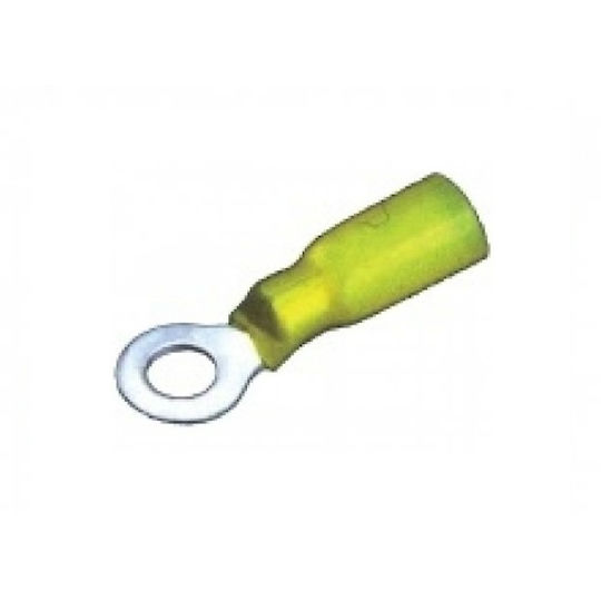 Eval Insulated Ring Terminal 4,3mm Yellow 30pcs 04363-4Y