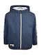 Kids' Casual Jacket Short with Hood Navy Blue 12-223101-1