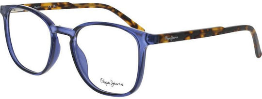 Pepe Jeans Lome Пластмасов Рамка за Очила Лилав PJ3447-C2