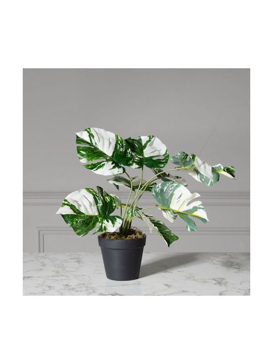 Artificial Plant in Pot Monstera Green 45cm Supergreens