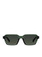 Meller Adisa Unisex Γυαλιά Ηλίου με Πράσινο Κοκκάλινο Σκελετό και Πράσινο Polarized Φακό AD-FOGOLI