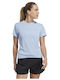 Adidas Run It Women's Athletic T-shirt Light Blue