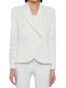 Mind Matter Women's Blazer White