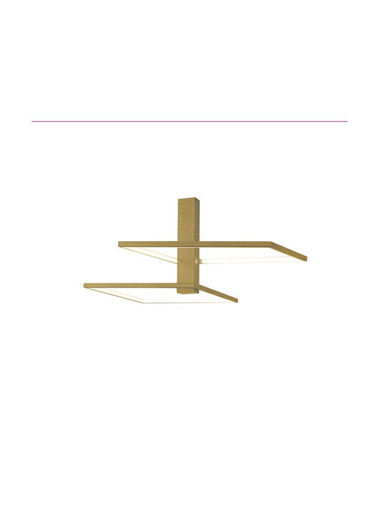 Luma Deckenleuchte 54cm Oxidized Gold mit Integrierter LED