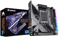 Gigabyte B760I Aorus Pro DDR4 rev. 1.0 Wi-Fi Motherboard Mini ITX με Intel 1700 Socket