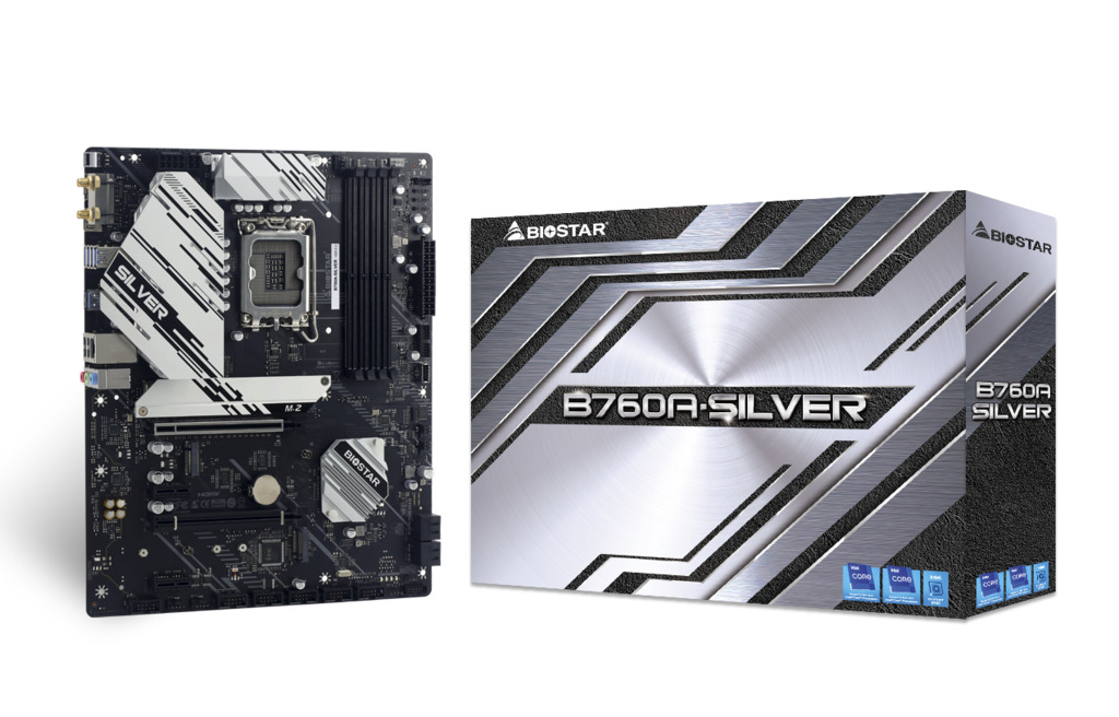 Biostar B760A rev. 6.0 Motherboard ATX με Intel 1700 Socket