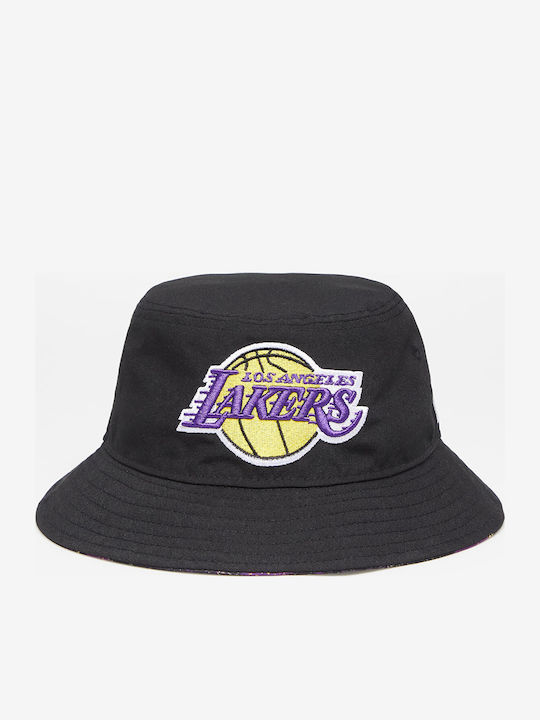 New Era Los Angeles Lakers Fabric Hat Bucket Black