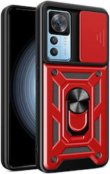 Bodycell Armor Slide Back Cover Πλαστικό Κόκκιν...