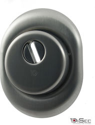 Disec Defender Lock Armoured Door Silver