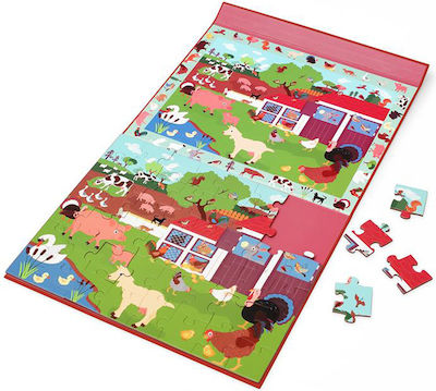 Kids Puzzle The Farm for 4++ Years 48pcs Scratch Europe