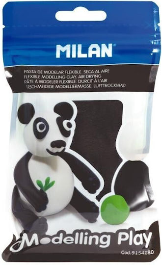 Milan Modelling Play Μαύρος Πηλός 100gr