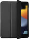 SBS Book Flip Cover Schwarze (iPad 2019/2020/2021 10.2'')