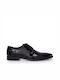 Boss Shoes Men's Patent Leather Dress Shoes Black