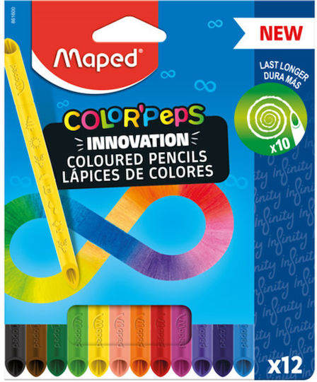 Maped Infinity Pencils Set 12pcs