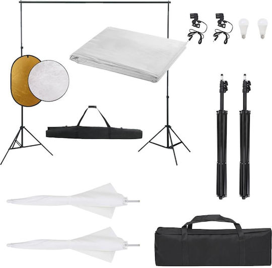 vidaXL Lighting Kit With Tripod