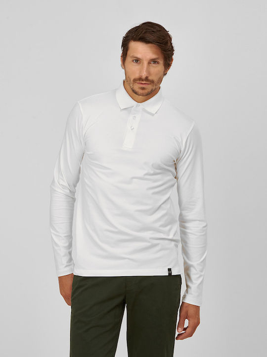 Polo Shirt Modern Fit in White Commander Subwhite ALL DAY