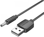 Vention USB 2.0 Cablu USB-A de sex masculin - DC Negru 0.5m CEXBD