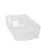 Plastic Storage Box Transparent 37x21x10cm 1pcs