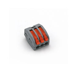 Adeleq Κλέμα 3 θέσεων 32Α 0.08-4.0 mm² 8-4853 Adeleq Κλέμα 3 θέσεων 32Α 0.08-4.0 mm² 8-4853
