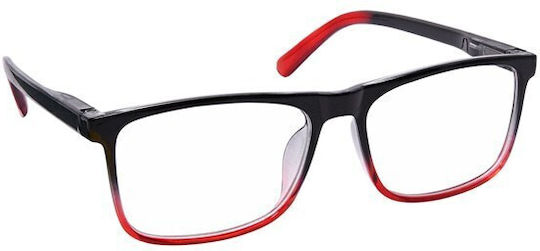 Eyelead E238 Oчила За Четене +1.00 Черни / Червени E 238