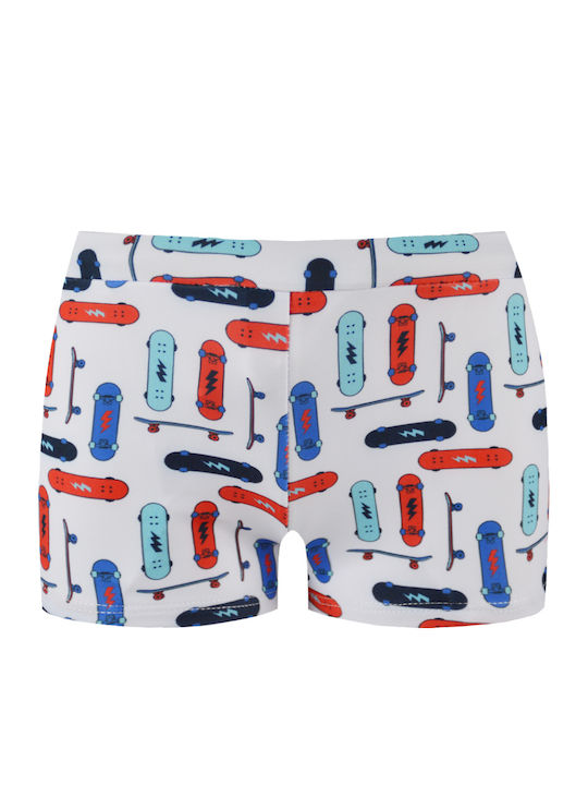 Energiers 32-223115-8 Kids Swimwear Swim Shorts White