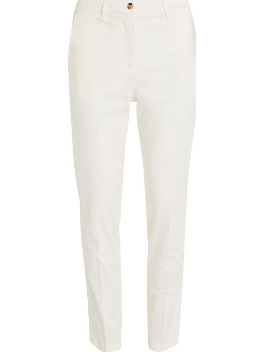 Damen Chino Hose Beige