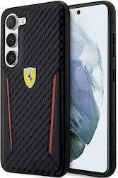 Ferrari Carbon Contrast Edges Blace (Galaxy S23+) Ferrari Carbon Contrast Edges Blace (Galaxy S23+)