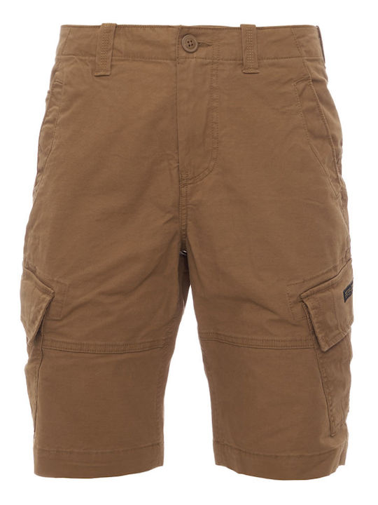 Superdry Ανδρική Βερμούδα Cargo Καφέ